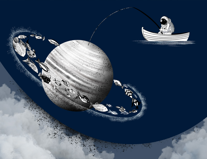 Fototapet Fara Imbinari -  Aventura In Cosmos [3]