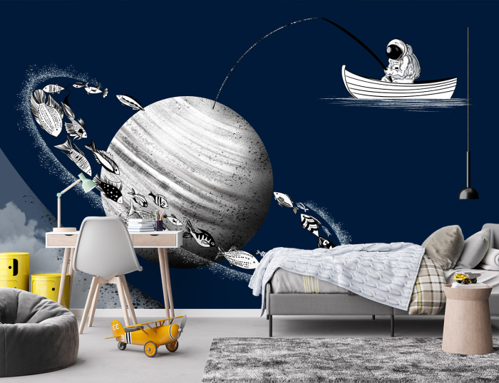 Fototapet Fara Imbinari -  Aventura In Cosmos [2]