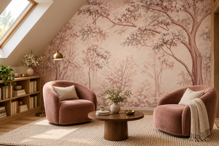 Fototapet fără îmbinări Blushwood Serenity | Dreamwall.ro [4]