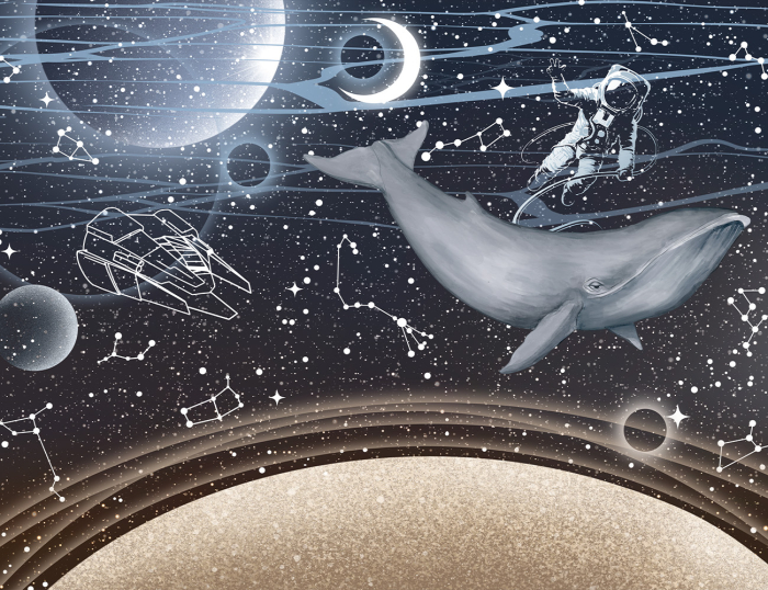 Fototapet Fara Imbinari -  Dream in Space [3]