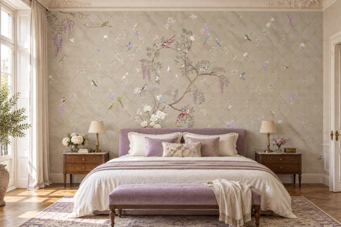 Grădina Imperială – Fototapet Fără Îmbinări Floral | Dreamwall.ro [3]