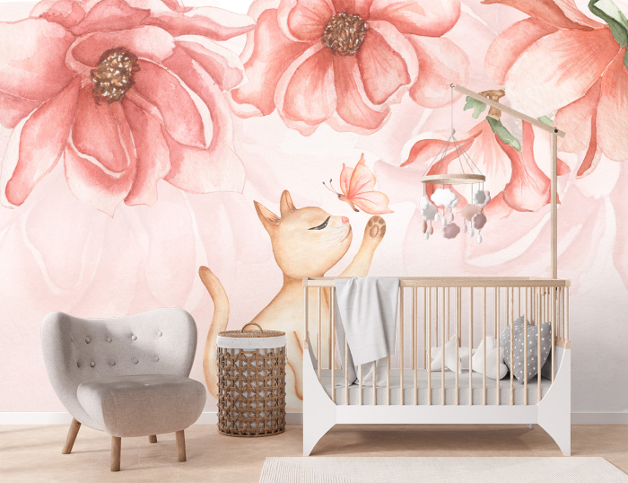 Fototapet Fara Imbinari -  Little Kitten [2]