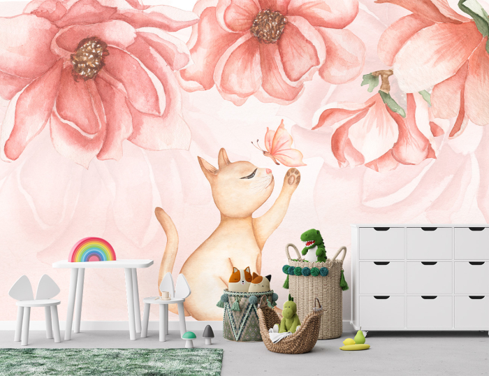 Fototapet Fara Imbinari -  Little Kitten [3]