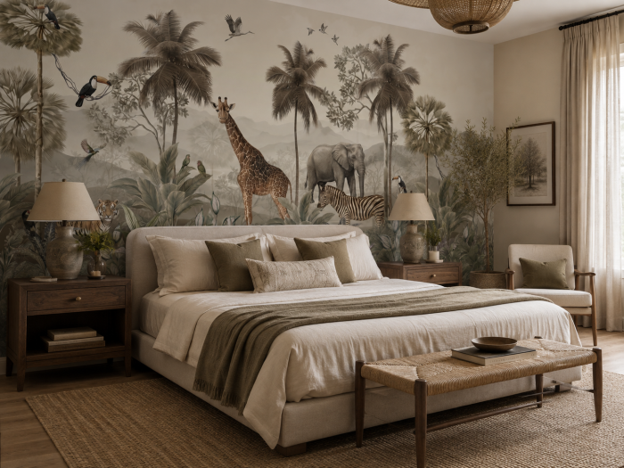 Fototapet Oda pentru Natură – Safari Exotic | Dreamwall.ro [2]