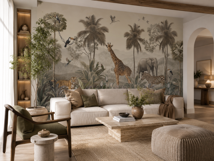 Fototapet Oda pentru Natură – Safari Exotic | Dreamwall.ro [3]