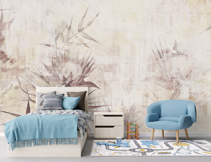 Fototapet Fara Imbinari - Pastel Cotton [3]