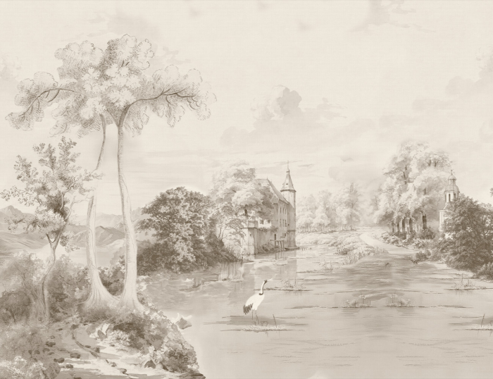 Fototapet Fara Imbinari -  Peisaj Bej [3]