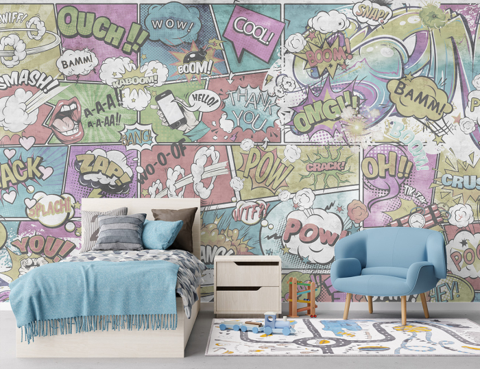 Fototapet Fara Imbinari -  Pop Art [2]