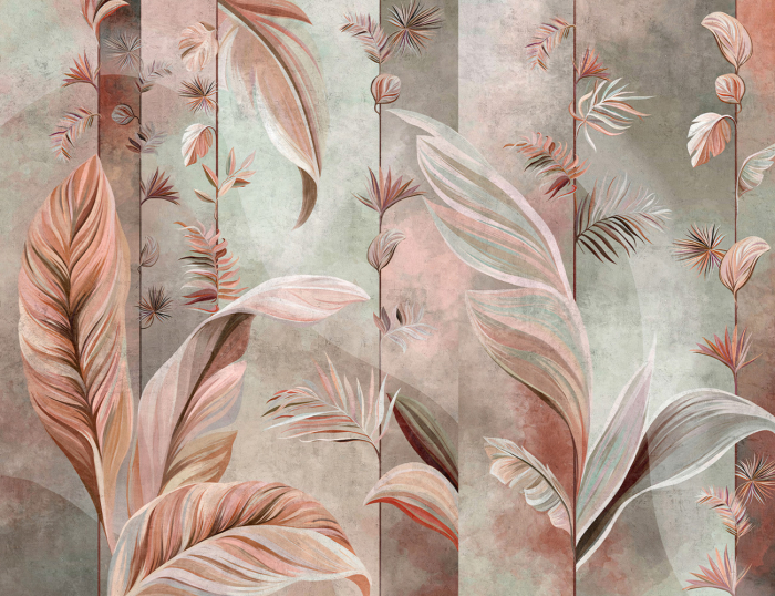 Fototapet Fara Imbinari - Tropical Abstract [4]