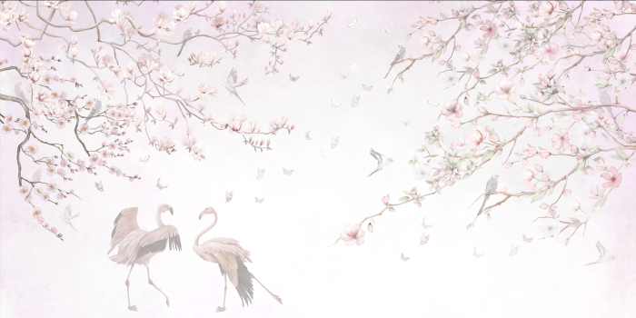 Fototapet Valsul Magnoliilor fără îmbinări | Dreamwall.ro [5]