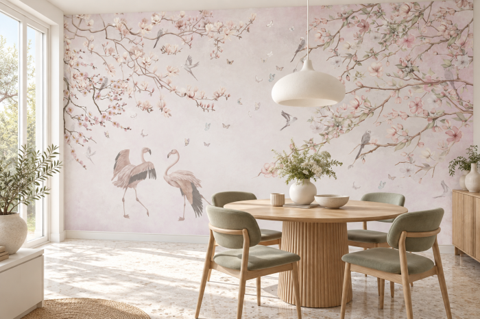 Fototapet Valsul Magnoliilor fără îmbinări | Dreamwall.ro [3]