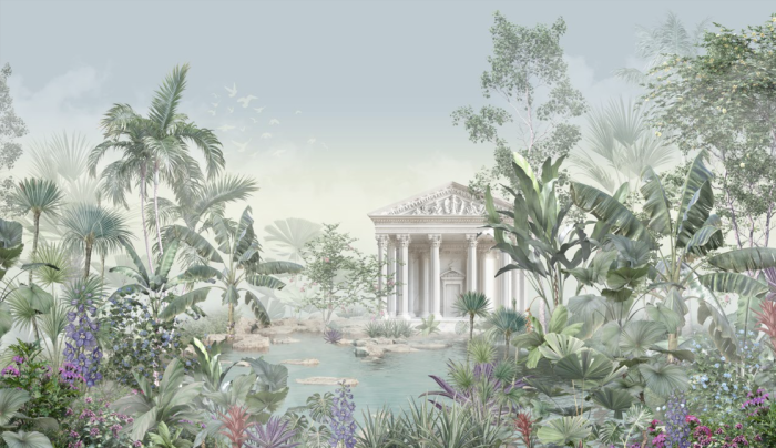 Fototapet Vintage Botanica fără îmbinări | Dreamwall.ro [3]