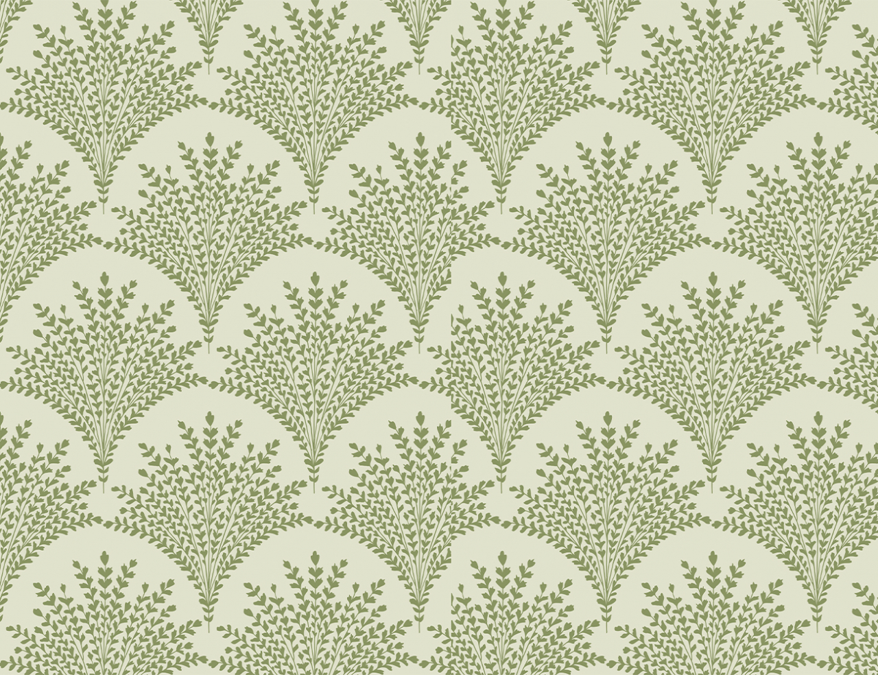 Fototapet Fara Imbinari Vintage Green Pattern [4]