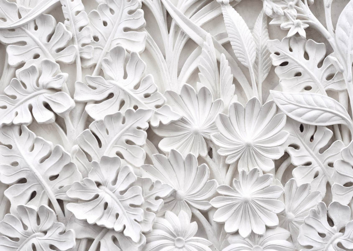 Fototapet Iluzie Flori 3D [2]
