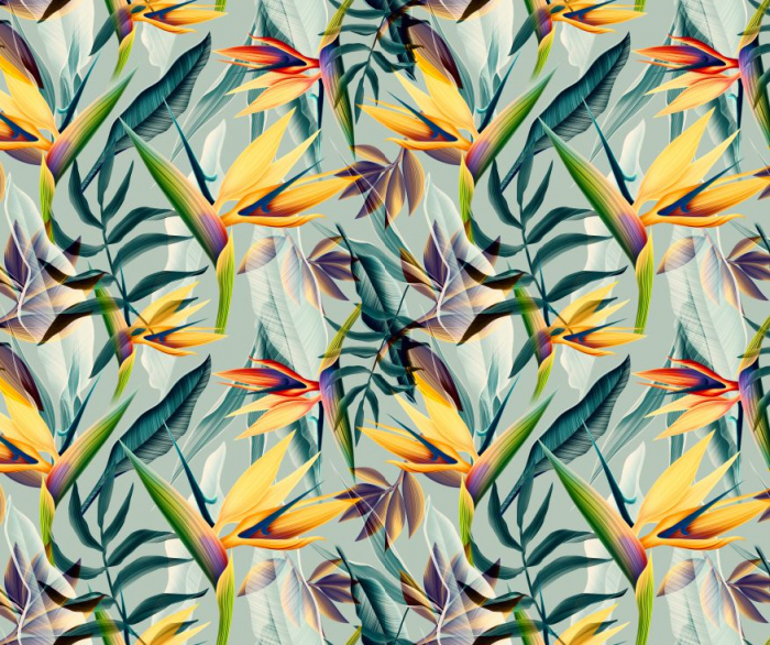Fototapet Flori Tropicale Colorate [2]