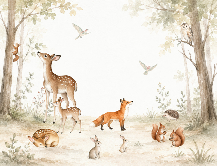 Fototapet - Forest Friend [2]