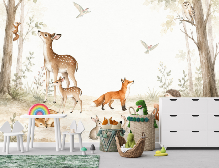 Fototapet - Forest Friend [3]