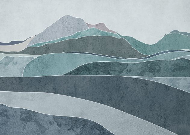 Fototapet Mountaing Waves [2]