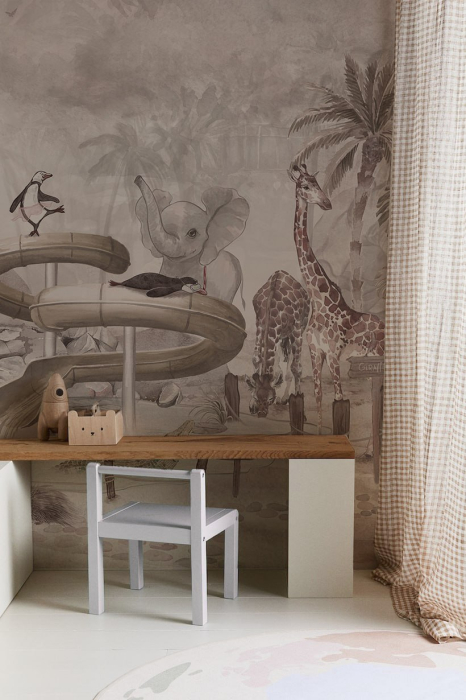 Fototapet Pentru Copii - Madagascar Zoo [2]