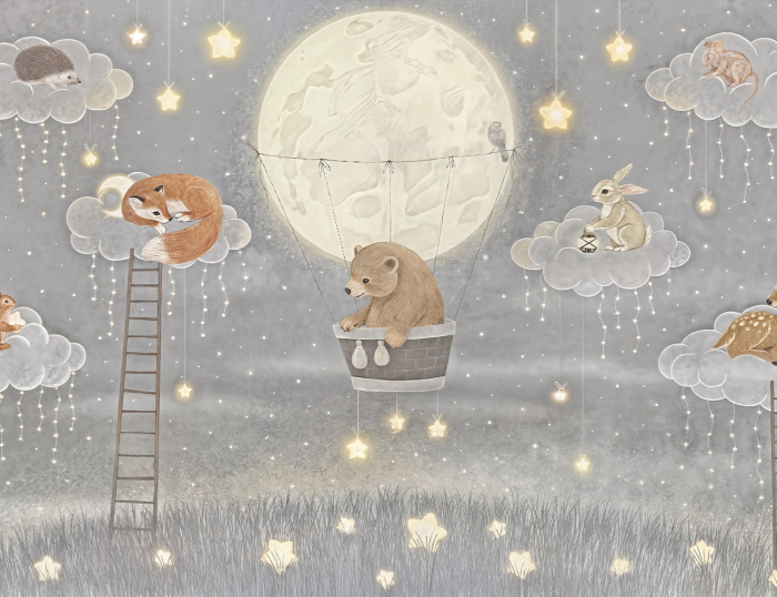 Fototapet Pentru Copii - Moon Serenity [4]