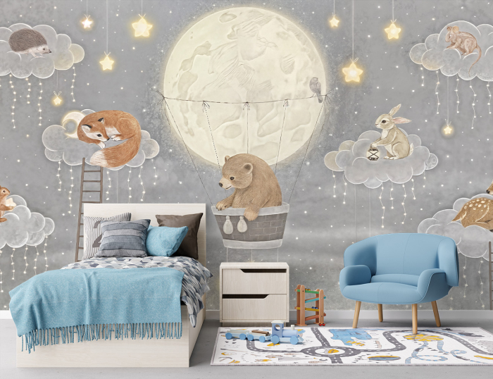 Fototapet Pentru Copii - Moon Serenity [3]