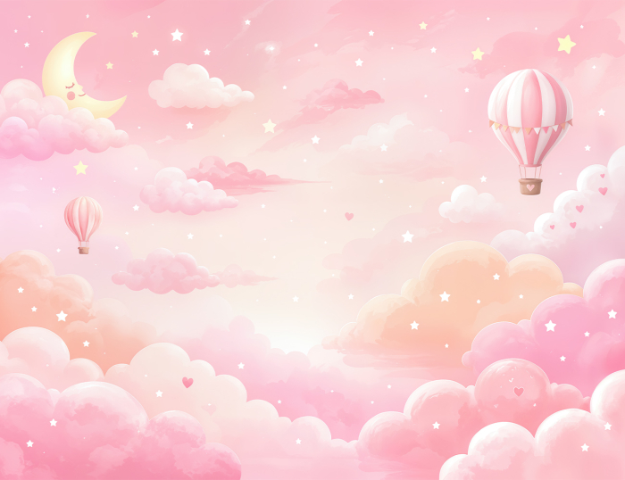 Fototapet Pentru Copii Pastel Sweet Dreams | Dreamwall.ro [2]