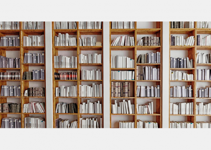 Fototapet 3D fara imbinari - Perete Bibliotecă [2]