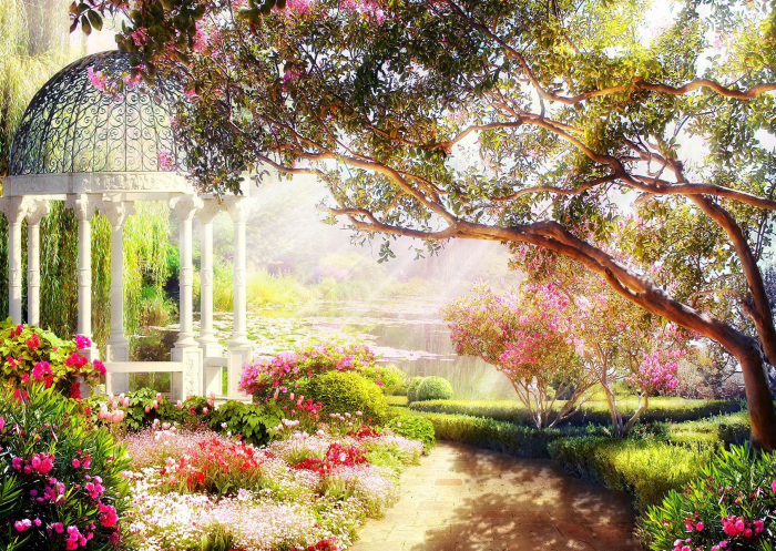 Fototapet Romantic Place [2]