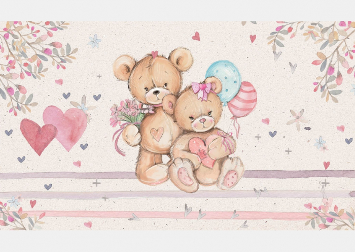 Fototapet Teddy Bears [2]