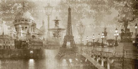 Fototapet Vintage Paris Dream [2]