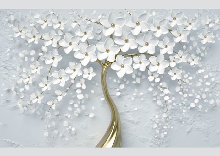 Fototapet Fara Imbinari Flower Tree Fantasy [2]