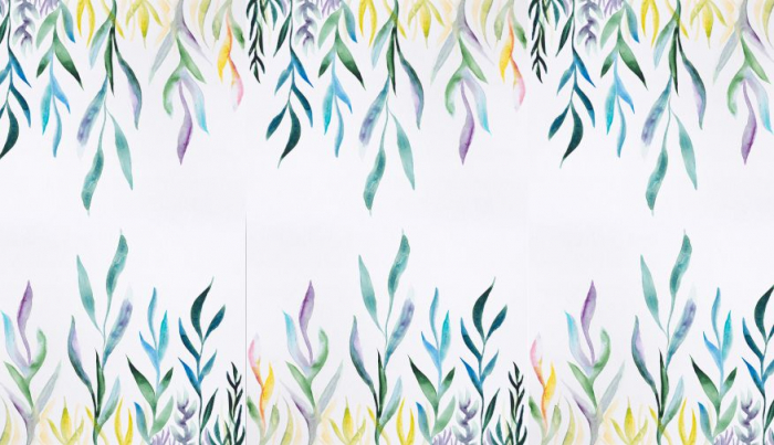 Fototapet Watercolor Flowers 5 [2]
