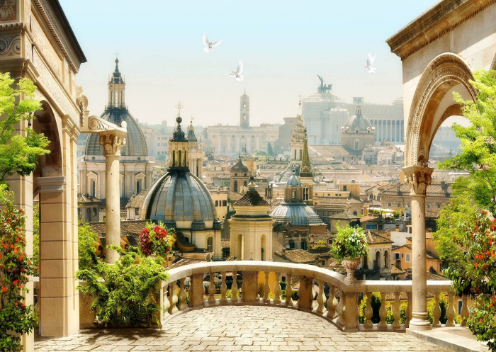 Fototapet Welcome To Rome [2]