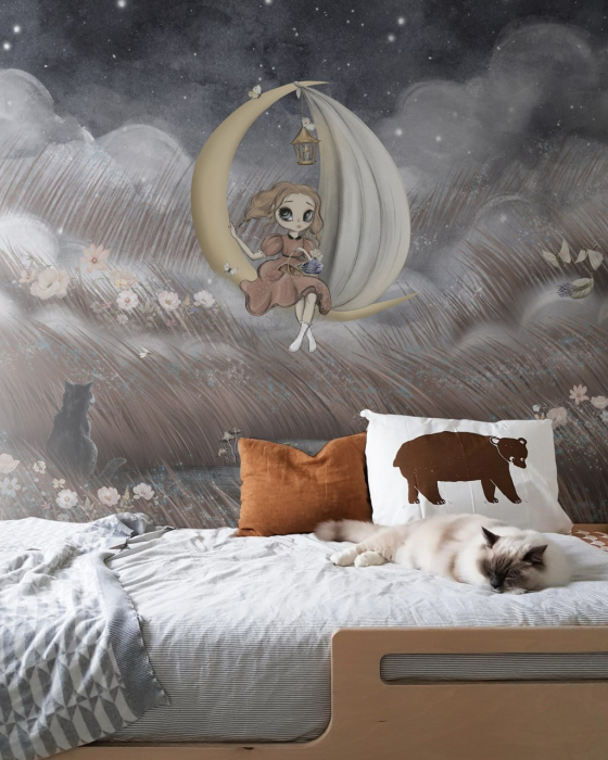 Fototapet Pentru Copii - Moonlight Fairytale [3]