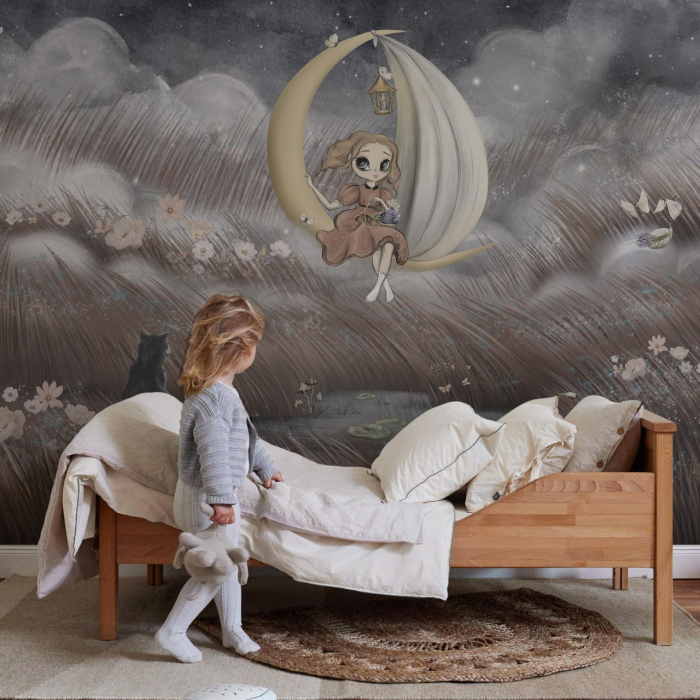 Fototapet Pentru Copii - Moonlight Fairytale [2]