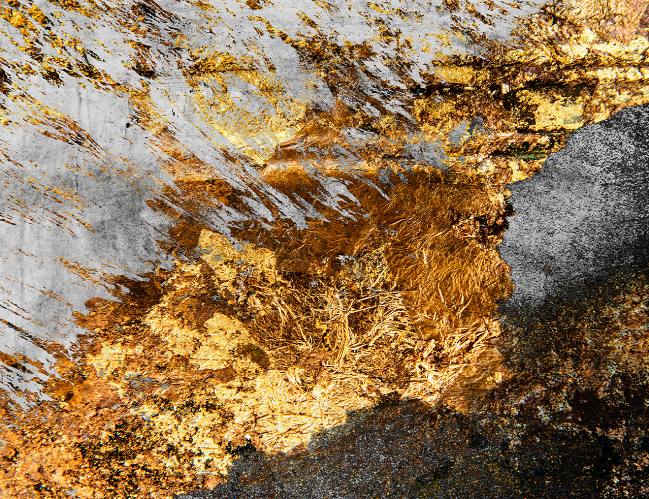 Tablou Canvas - Minereu de Aur [3]