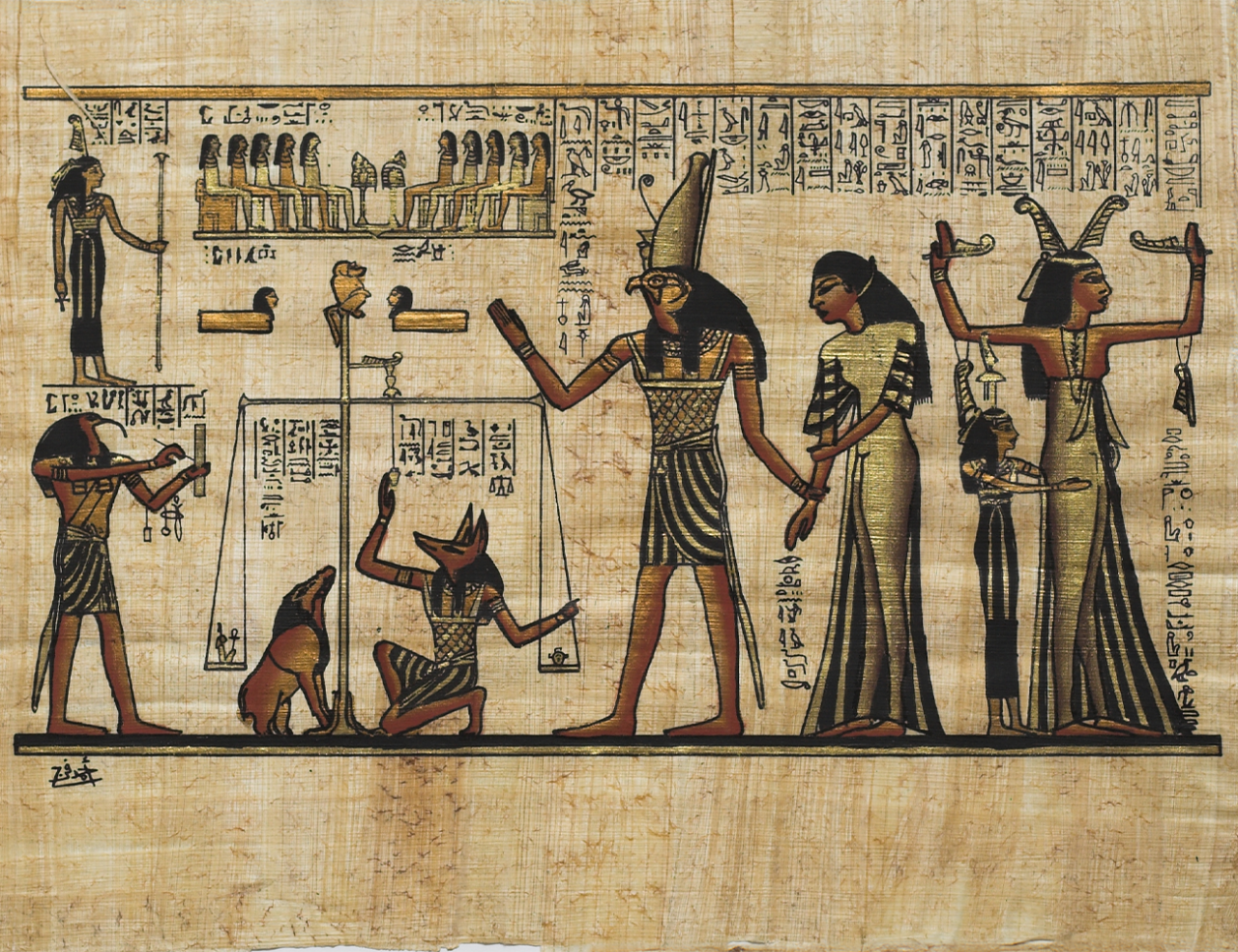 Tablou Canvas - Pharaoh Path [2]