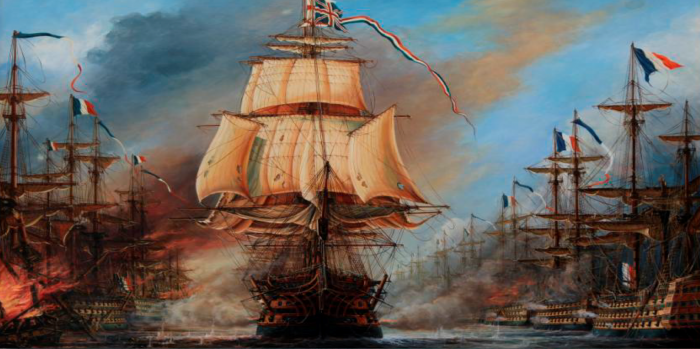 Tablou Pe Panza - Naval Battle [2]