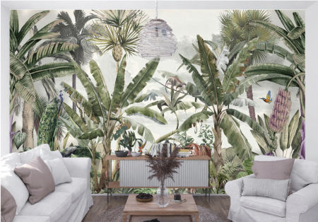 Tropical - Fototapet fara imbinari Tropical Home