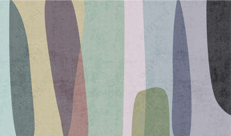 Fototapet fara imbinari Dream Shapes Abstract Minimalist [1]