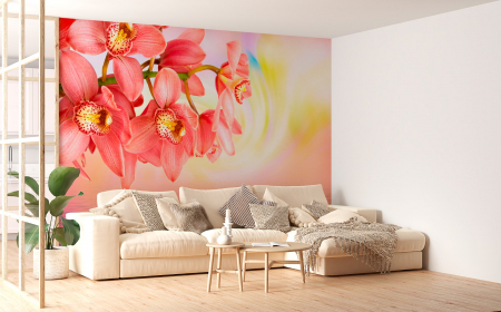Peisaj - Fototapet fara imbinari Orchid