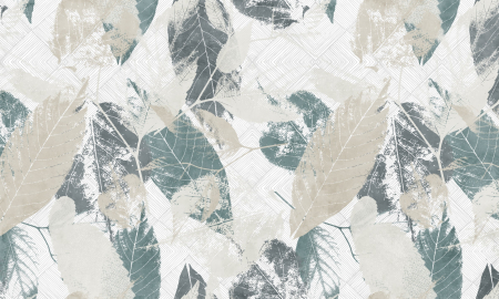 Fototapet fara imbinari Abstract Leaves Grunge Texture [2]