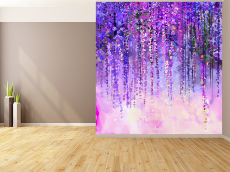 Fototapet fara imbinari Dream Magical Lilac Flowers [1]