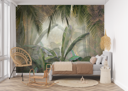 Tropical - Fototapet fara imbinari Dream Forest Tropical