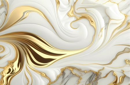 Fototapet fara imbinari Golden Wave [3]