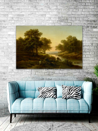 Tablou Canvas Rasarit L120xH80cm