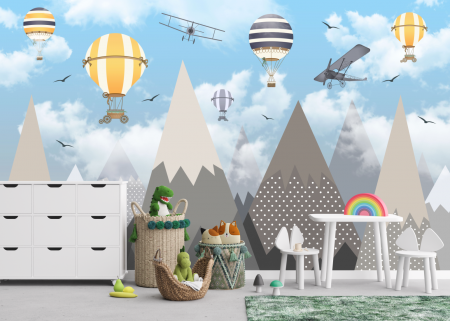 Pentru copii - Fototapet fara imbinari Dream Sky