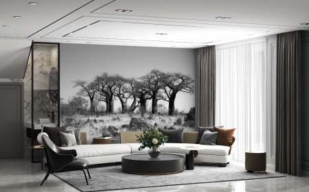 Fototapet fara imbinari Baobab Paradise [1]