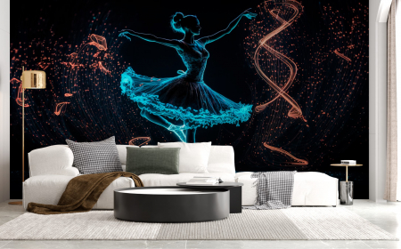 Fototapet fara imbinari  Moon Ballerina [1]