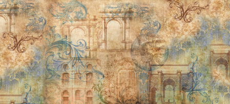 Fototapet fara imbinari Ancient Collage Vintage [2]